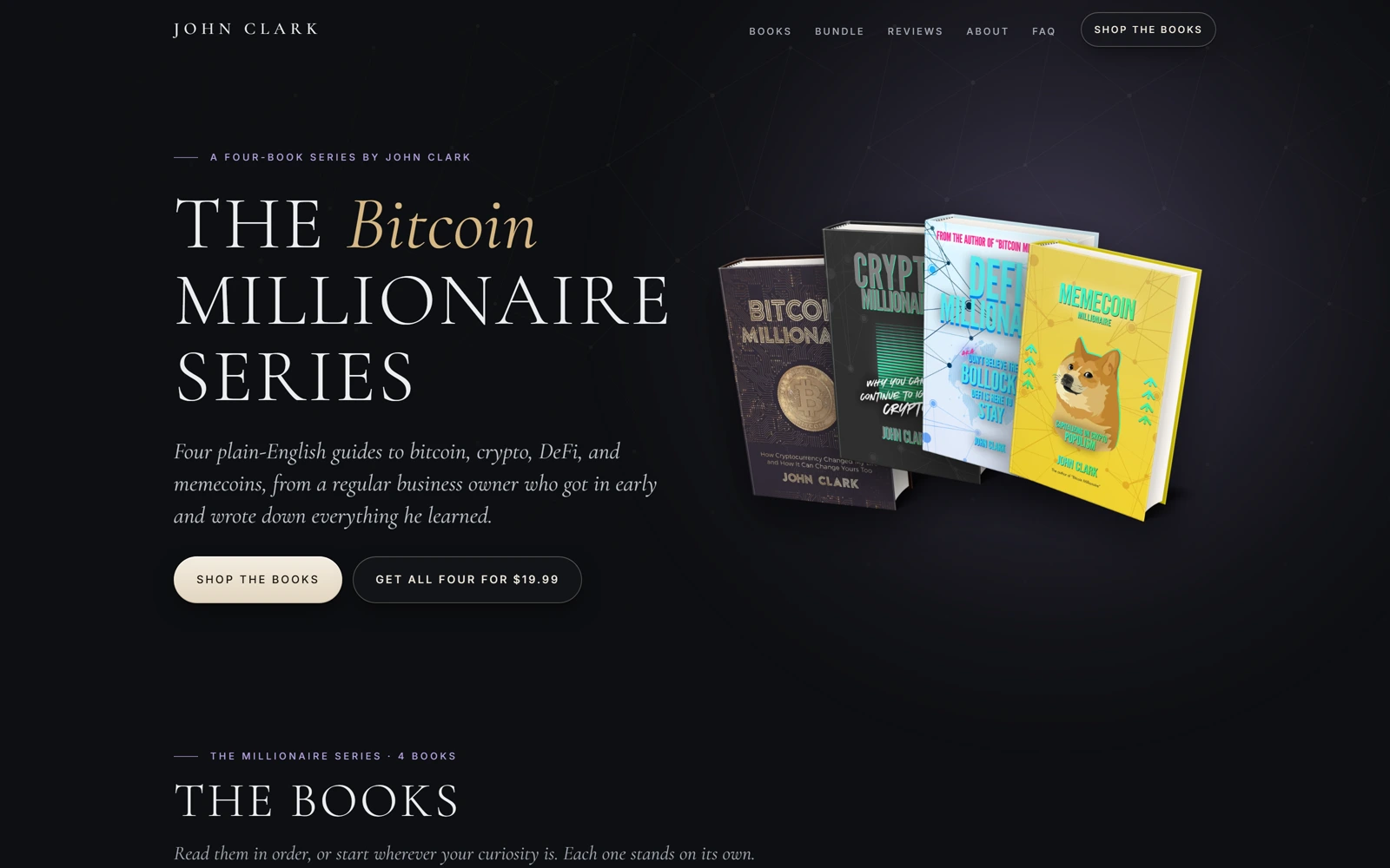 John Clark Books website