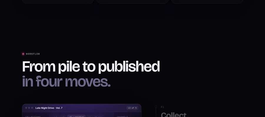 Distribution: one edit, every channel