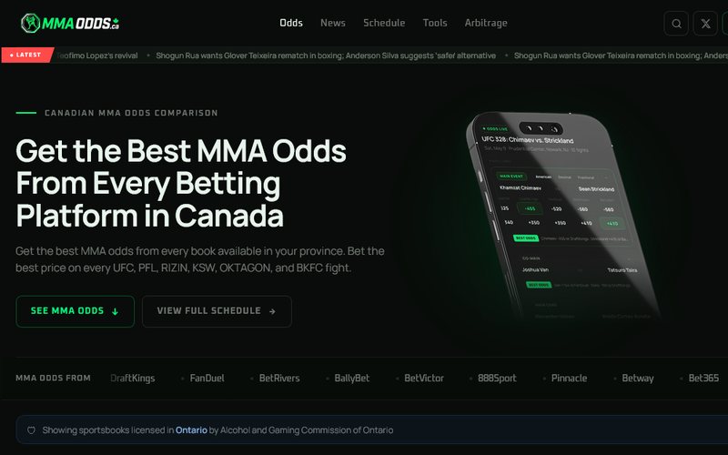 MMAOdds.ca
